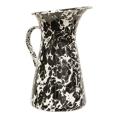 Black & White Pollock Pitcher - The Fox Decor